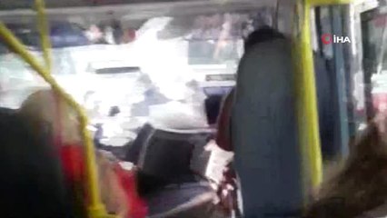 Trafikte Minibüsçü Dehşeti