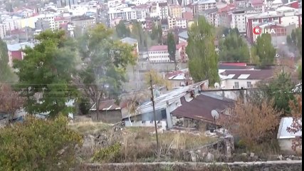 Kış Kars'a Erken Geldi, Sobalar Yanmaya Başladı