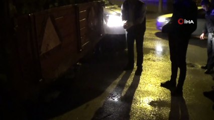 Yaralı kediye vatandaşlar ve polis sahip çıktı