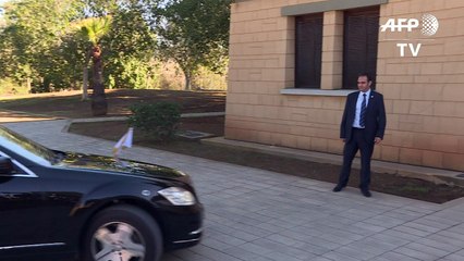 اجتماع القادة القبارصة اليونانيين والأتراك برعاية الأمم المتحدة