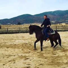 Sylvester Stallone horse back riding in RAMBO 5