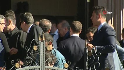 Cumhurbaşkanı Erdoğan, Cuma Namazını Başyazıcı Camii'nde Kıldı