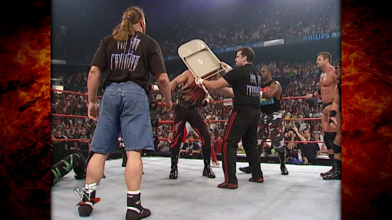 Kane & Chris Jericho vs Lance Storm & Mike Awesome 7/9/01 (2/2)