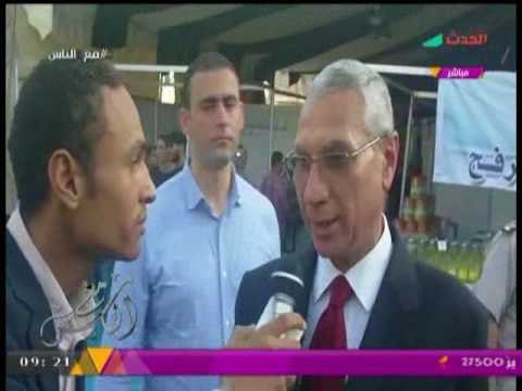 محافظ المنيا يشارك في افتتاح معرض وزارة الداخلية للسلع الغذائية