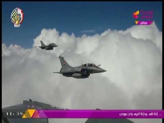 فيديو لحظة وصول طائرات "الرافال" لمصر وانضمامها لسلاح الجو المصري