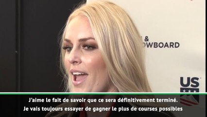 Ski alpin - Vonn : "Savourer chaque moment de ma dernière saison"