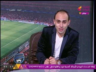 بعد الحاح شديد "السعدوني" يقلد الاعلامي "احمد الشريف" بطريقة كوميدية