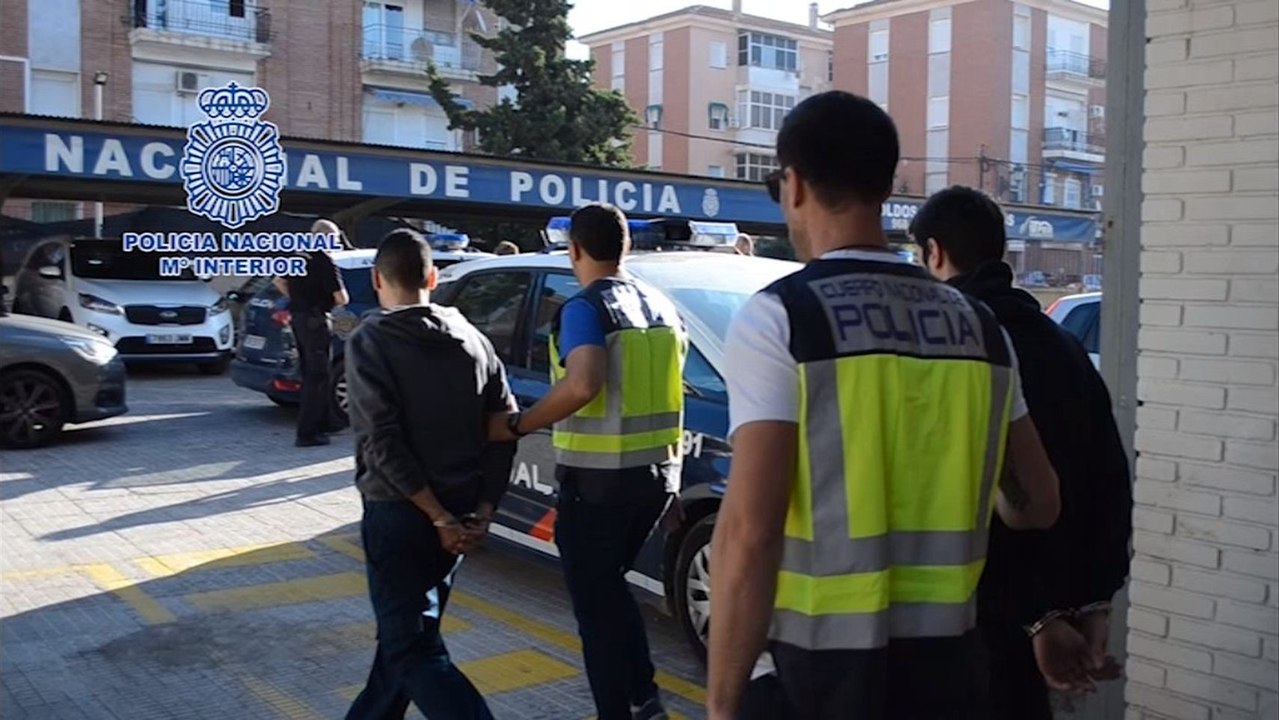Detención de los seis anarquistas en Murcia