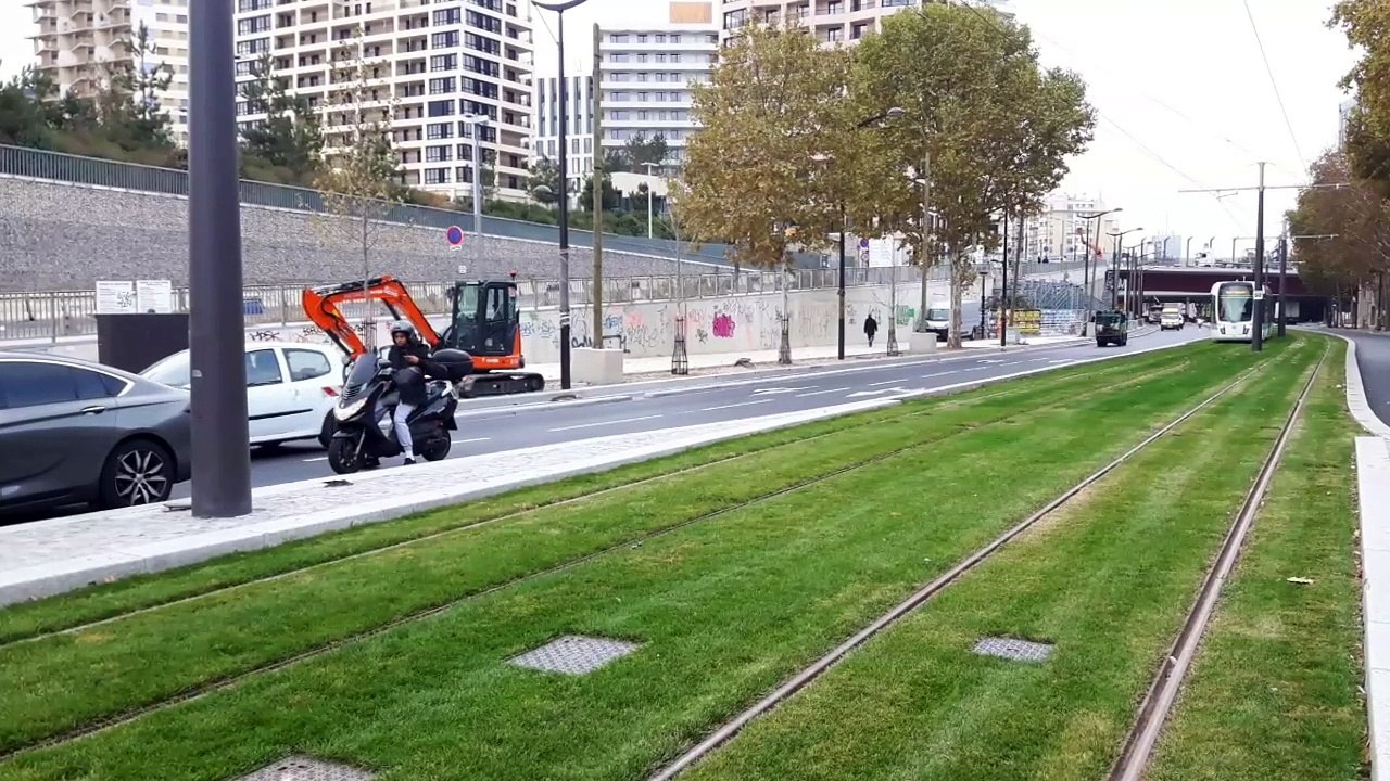 Marche à blanc du tram T3 prolongé jusqu'à Porte d'Asnières