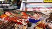 Japanese Street Food - TRUMPET FISH Sushi Sashimi Okinawa Japan Seafood