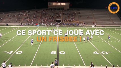 Ce sport se joue avec un frisbee !