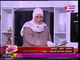 شقيق الشيف حنان يفاجئها على الهواء مباشرة ويطلب وصفة "كنافة جبنة الأردن!"