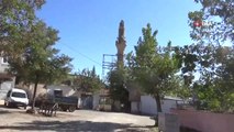Gaziantep'te Cami Minaresine Yıldırım Düştü