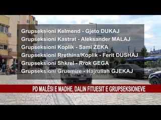 PD MALËSI E MADHE, DALIN FITUESIT E GRUPSEKSIONEVE