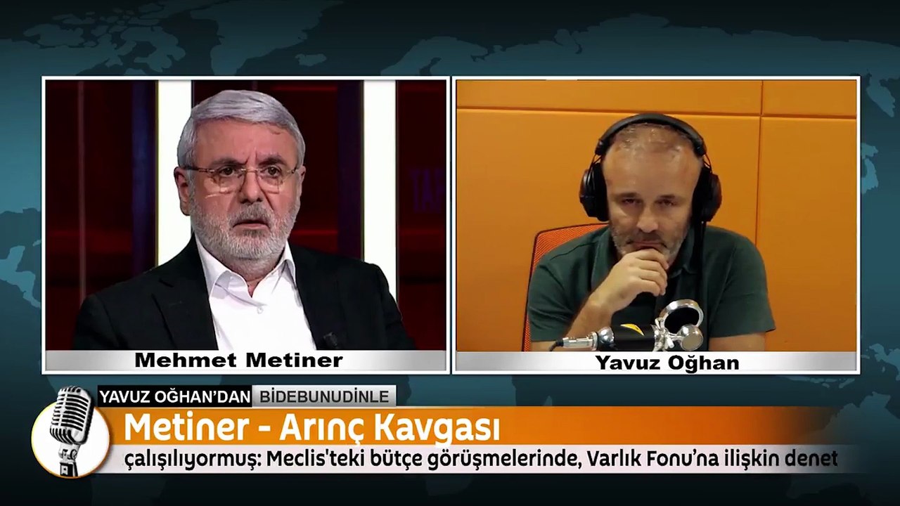 Mehmet Metiner'den Bülent Arınç'ın oğlu Mücahit Arınç'a: Yalan söylemek babasından miras olabilir