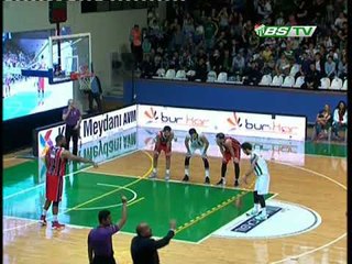 TBL: Bursaspor Durmazlar 91-84 TED Ankara Koleji