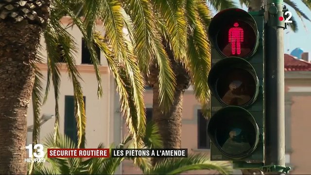 Sécurité routière : en Sardaigne, les piétons imprudents sont mis à l'amende