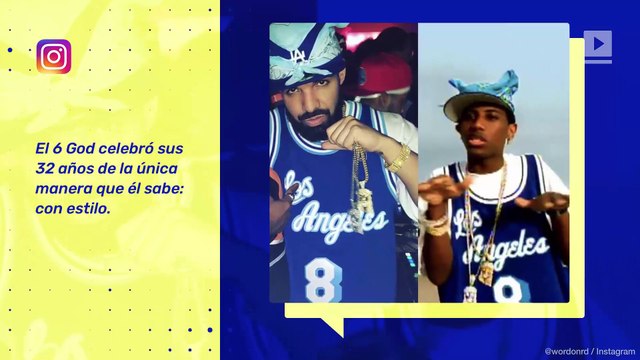 Drake celebró su cumpleaños con una fiesta temática de los años 2000