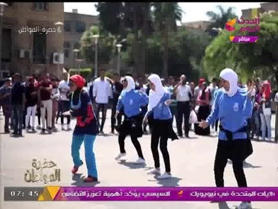 فيديو (+21) .... رقص "خارج" بالحرم الجامعي أمام وزير التعليم العالي