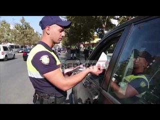 Përdorim celulari, kalim me të kuqe në semafor, policia procedon 262 shoferë në Tiranë