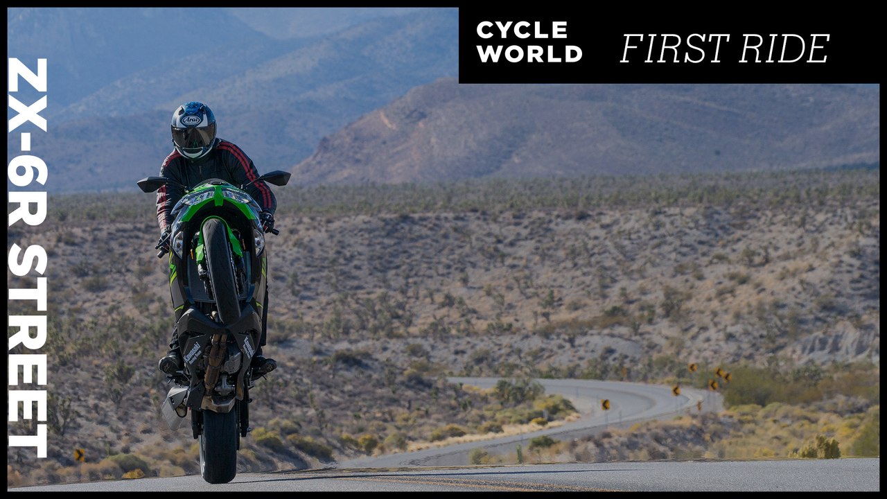 2019 Kawasaki Ninja ZX-6R First Street Ride