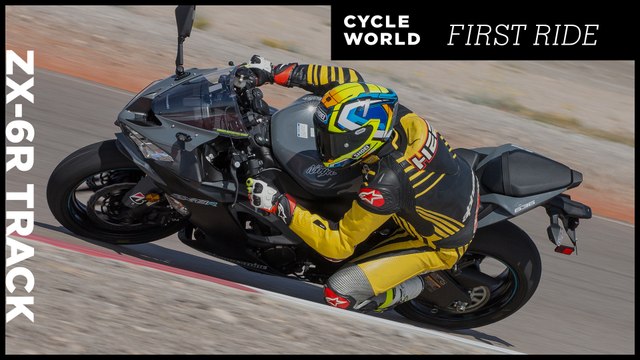 2019 Kawasaki Ninja ZX-6R First Track Ride