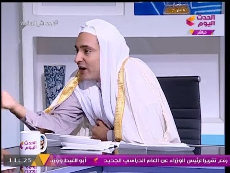 فيديو (+18) خناقة وألفاظ خارجة وسباب بين الشيخ محمد الملاح والباحث ياسر فراويلة