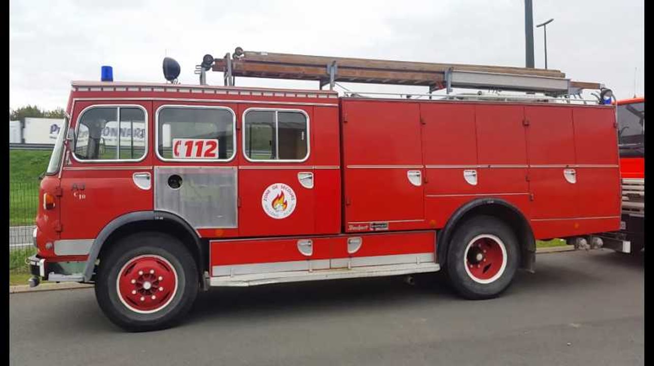 La zone de secours de Wallonie picarde vend 39 véhicules aux enchères