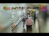 فيديو بشع ( 18) لمحاولة اغتصاب طفله داخل سوبر ماركت وتعليق ناري لمذيعة الحدث