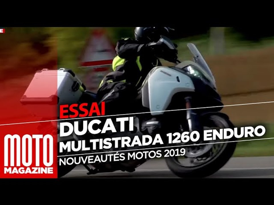 Ducati Multistrada 1260 enduro 2019  - Essai Moto Magazine