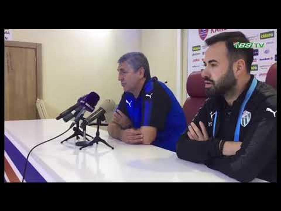 STSL 30. Hafta:  K. Karabükspor 1–4 Bursaspor (Basın Toplantısı)