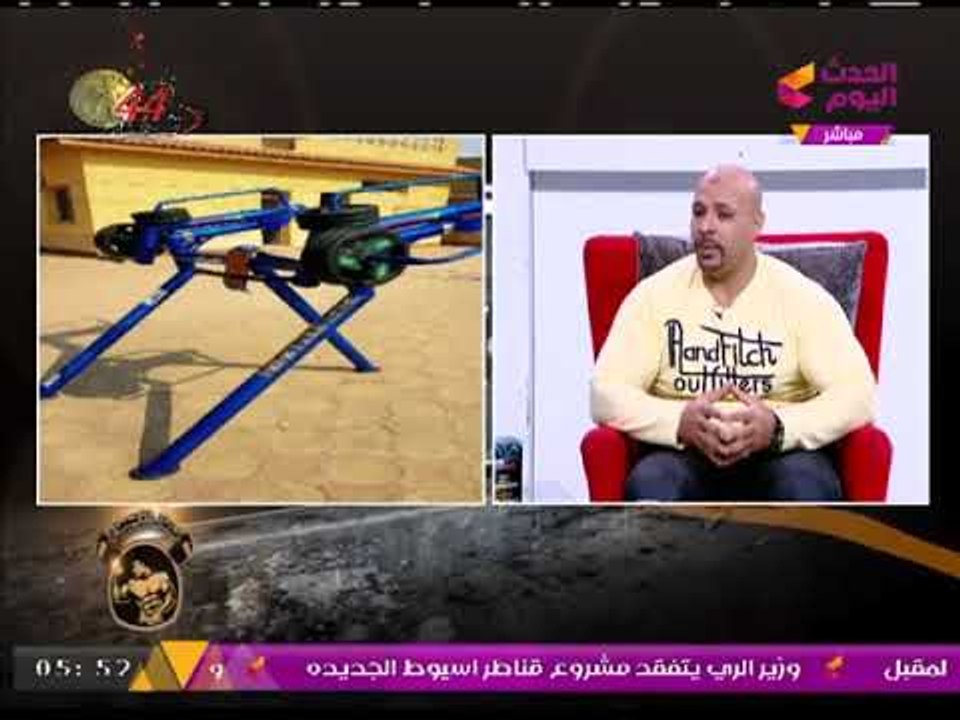 البطل العالمي "أشرف الحوفي" يحاور رئيس مجلس إدارة شركة مان سبورت عن أحدث تقنيات الأجهزة