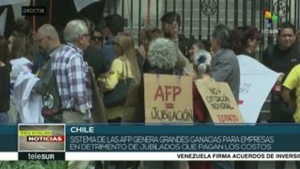 Rechazan reforma al sistema de la AFP en Chile