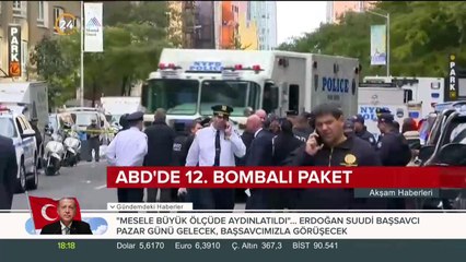ABD'de 12. bombalı paket alarmı