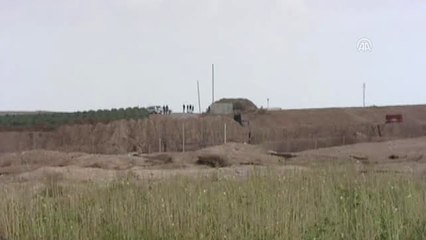 Gazze Sınırındaki "Büyük Dönüş Yürüyüşü" Gösterileri 31'inci Cumasında (2)