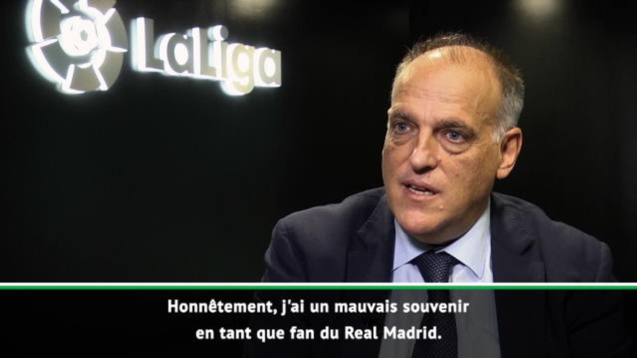 Clasico - Le quizz du président de la Liga, Javier Tebas