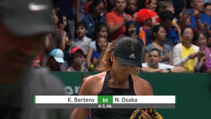 Masters - Osaka abandonne face à Bertens