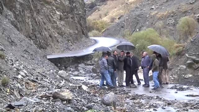 Şiddetli Yağış Nedeniyle Bazı Evler Tahliye Edildi