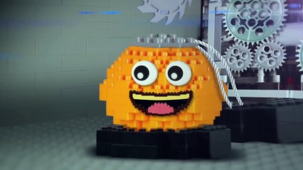 Annoying Orange Saw LEGOd!