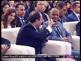 بالفيديو| شاهد كيف تصرف الرئيس السيسي مع من حاول مقاطعته أثناء جلسة المرأة