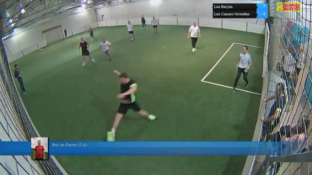 But de Pierre (7-4) - Les Barjots Vs Les Casses Noisettes - 25/10/18 21:00 - LIGUE 5