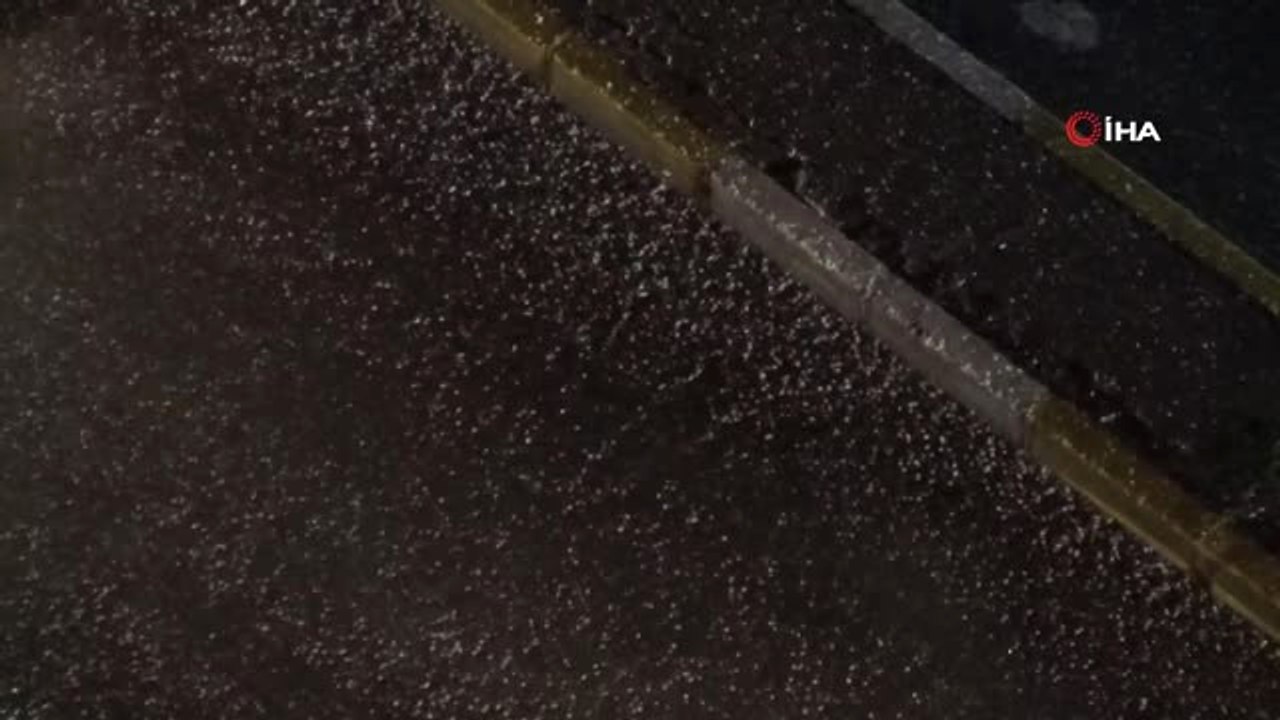 Van'da Dolu Sürprizi