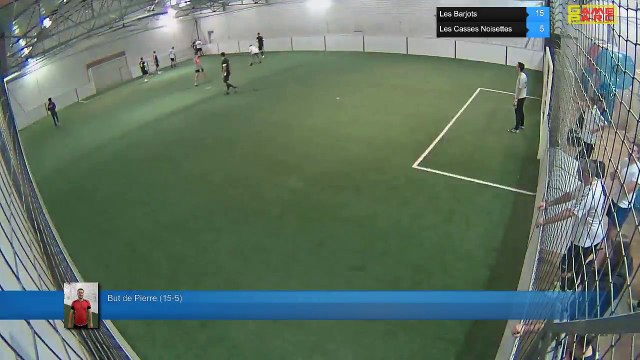 But de Pierre (15-5) - Les Barjots Vs Les Casses Noisettes - 25/10/18 21:00 - LIGUE 5