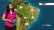 Previsão Brasil – Chuva forte em vários Estados