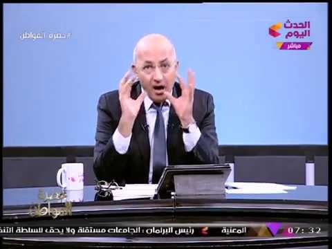 الإعلامي سيد علي يوجه الشكر للرئيس السيسي وعدلي منصور ومبارك....!