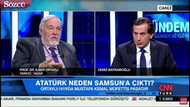 İlber Ortalı'dan yeni Samsun ve Atatürk açıklaması