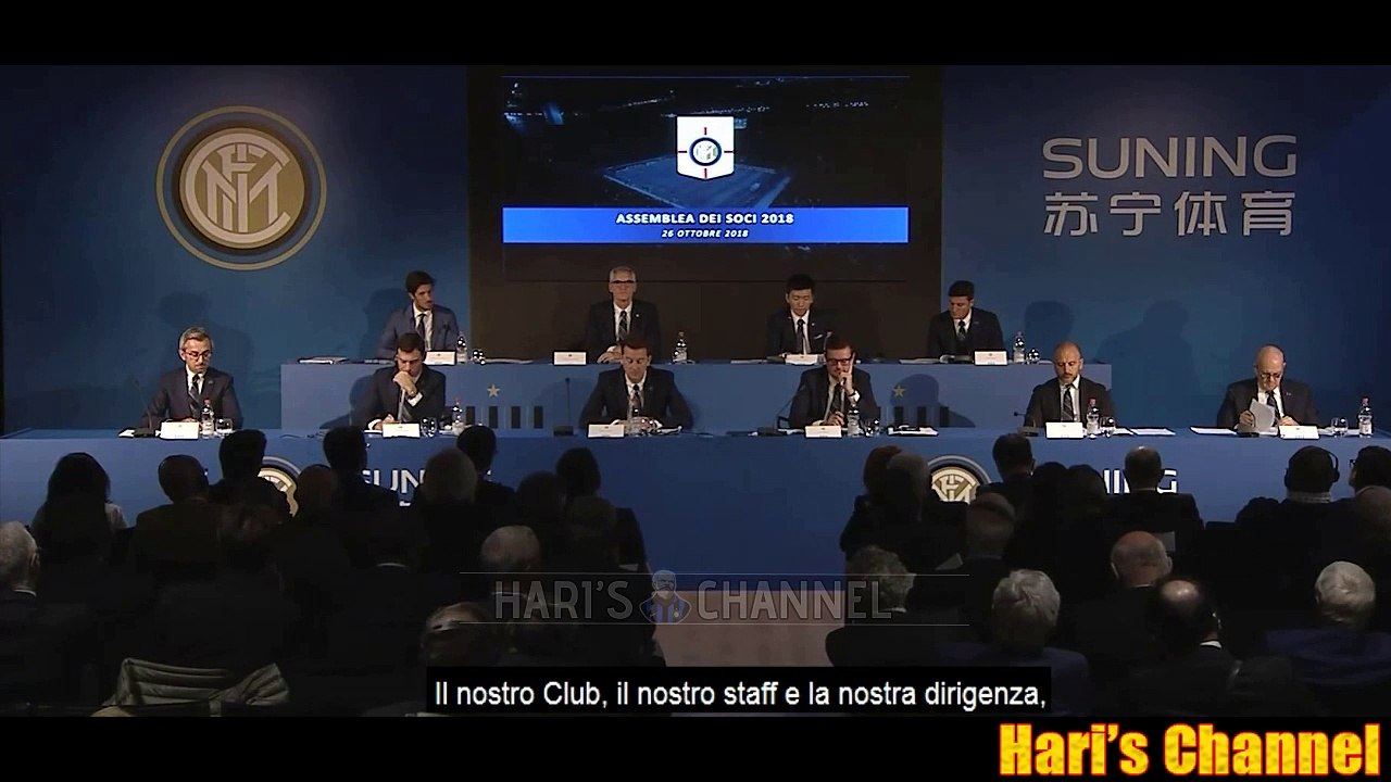 CONFERENZA STAMPA STEVEN ZHANG ASSEMBLEA DEI SOCI - NUOVO PRESIDENTE