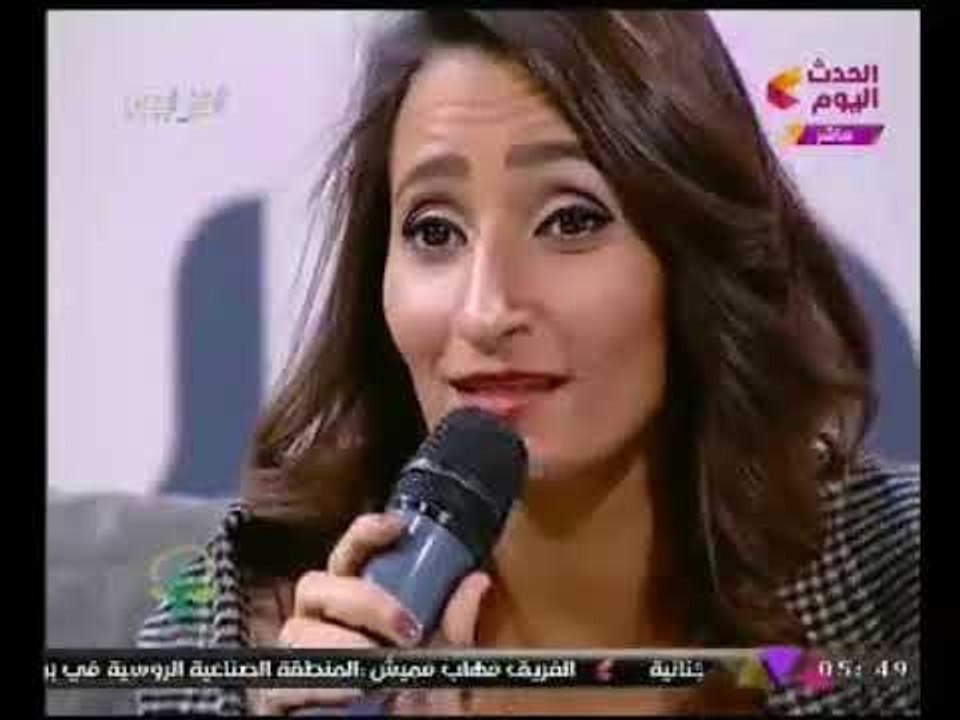 مغنية الاوبرا جانيت زكي تُبهر استوديو قناة الحدث اليوم بغناء ساحر للفنانه فيروز