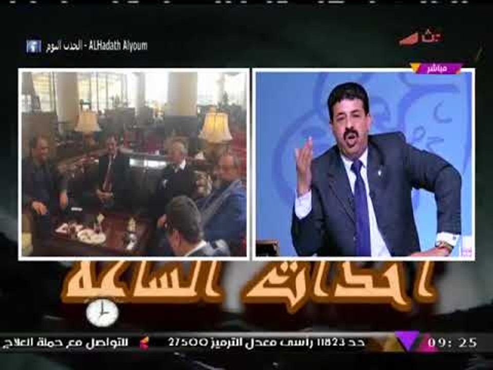 #مذيع_الحدث يسب "معتز مطر" و"محمد ناصر": شوية كلاب ضالة وخنازير سكرانة