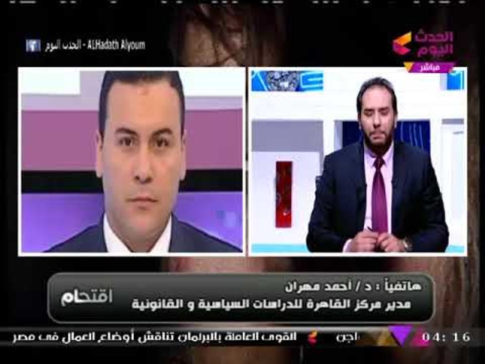 خناقة ع الهواء بين قانوني ومنتج كليب "بص امك" ب...